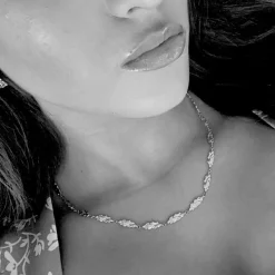 Sophia Necklace Steel 42cm