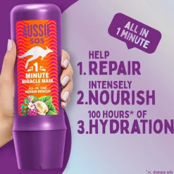 SOS 1 Minute Miracle All In One Repair Rescue Mask 250ml