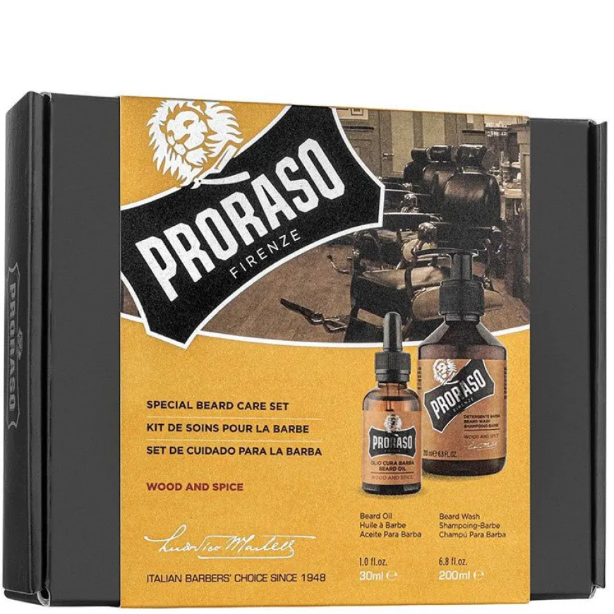 Special Beard Care Set Wood & Spice