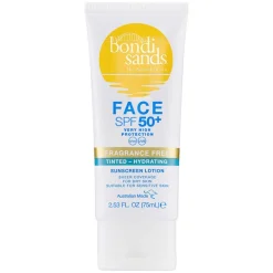 SPF50+ Fragrance Free Tinted Hydrating Face Lotion 75ml