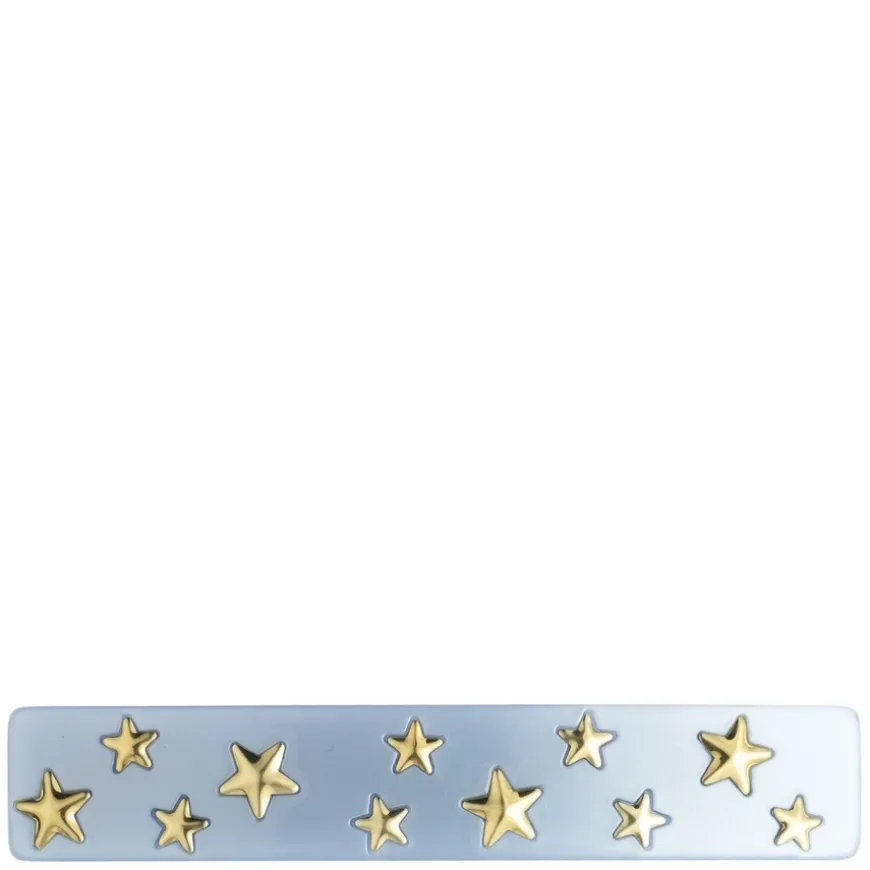 Star Stud Hair Clip Large 501 Blue