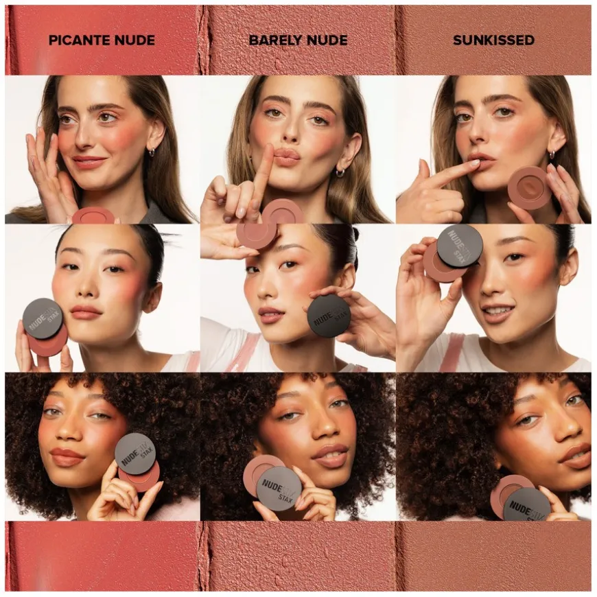 Stax All Over Color Blush Balm Cheeky Coral 2,5ml