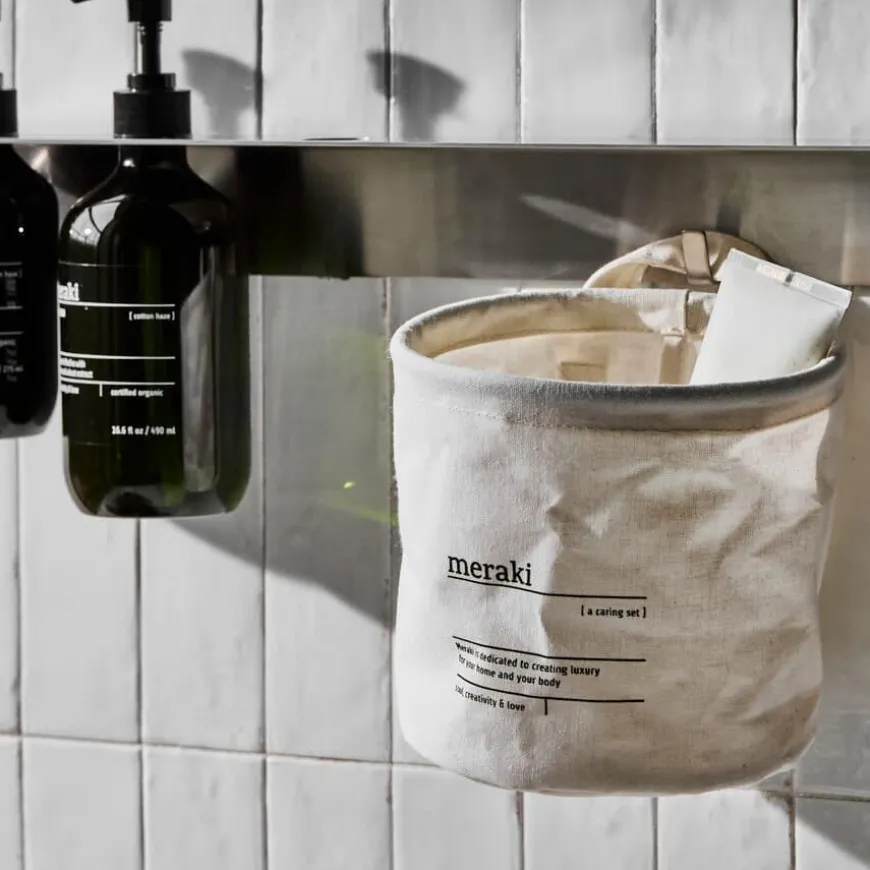 Storage Basket Caring White