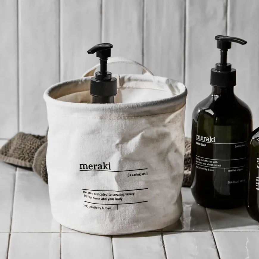 Storage Basket Caring White