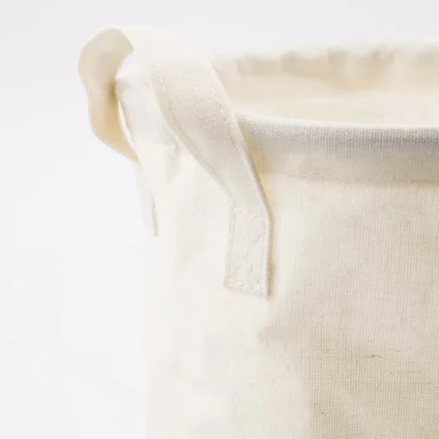 Storage Basket Caring White