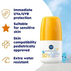 Sun Kids Sensitive Roll-on SPF 50+ 50ml