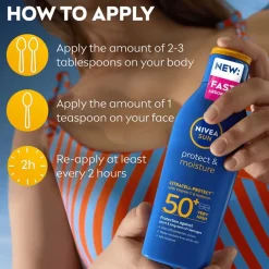 Sun Protect & Moisture Lotion SPF50+ 200ml