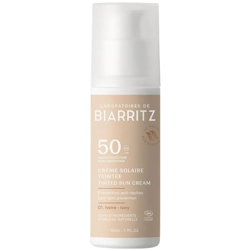 Suncare Tinted Face Sunscreen SPF50 Ivory 50ml