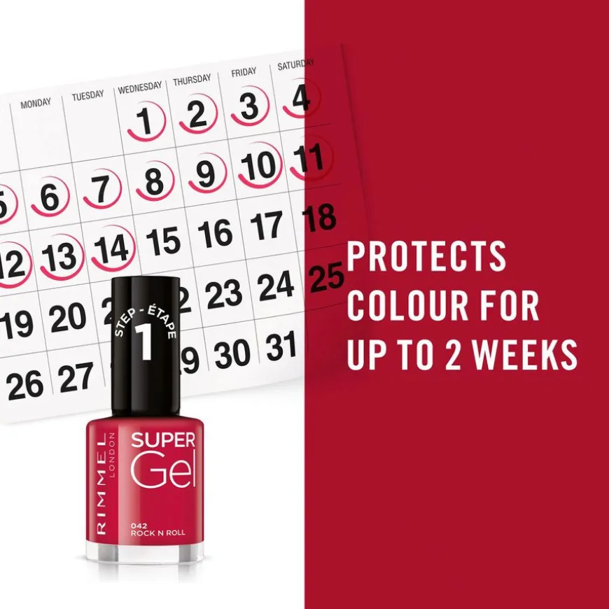 Super Gel Nail Polish #042 Rock N Roll 12ml