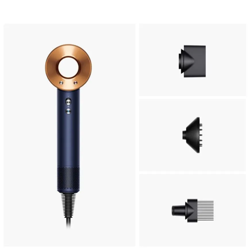 Supersonic™ Hairdryer Curly+Coily Prussian Blue/Rich Copper