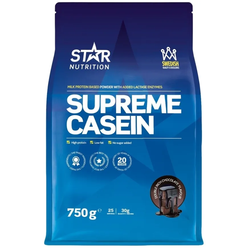 Supreme Casein Double Rich Chocolate 750g
