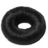 Synthetic Hair Bun Large Black 1pcs