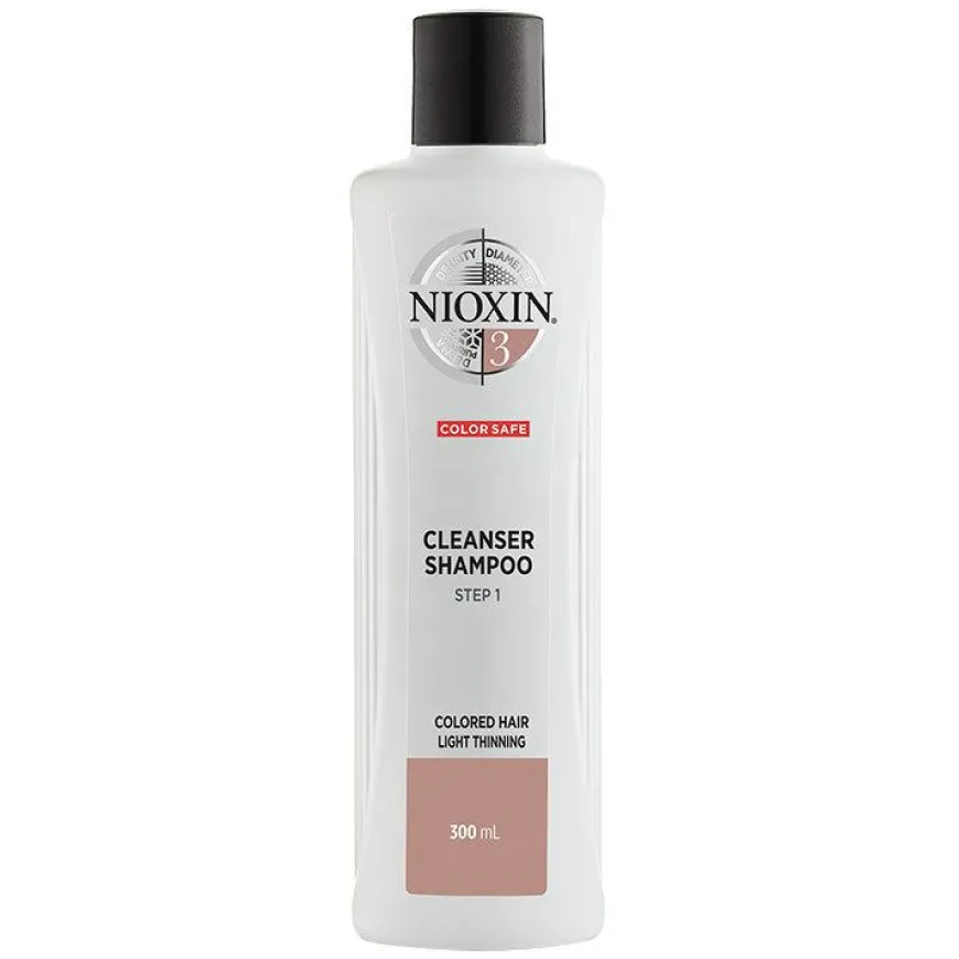 System 3 Shampoo for Colored Thinning Hair 300ml