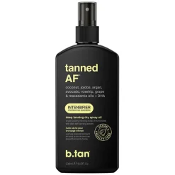 Tanned AF Intensifier Deep Tanning Dry Spray Oil 236ml