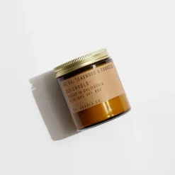 Teakwood & Tobacco Mini Soy Candle 104ml