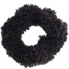 Teddy Mini Scrunchie Black