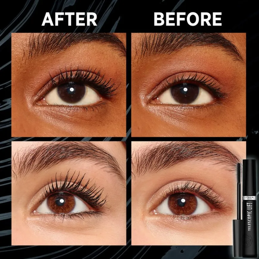 Telescopic Lift Mascara Black Duo 2x9,9ml