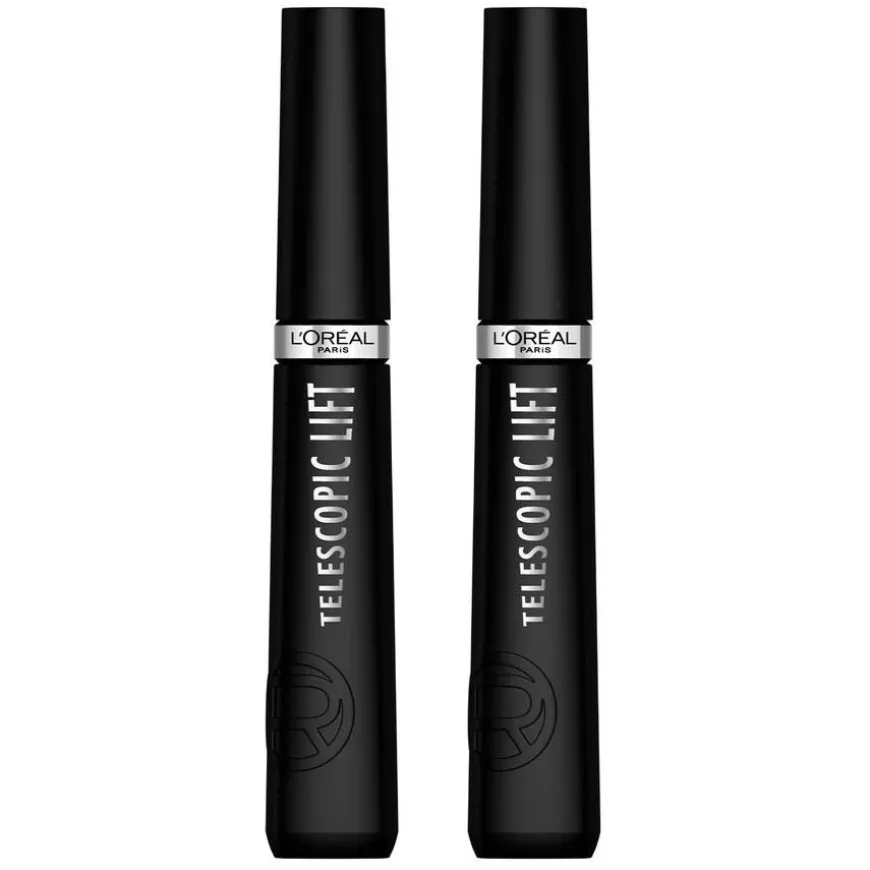 Telescopic Lift Mascara Black Duo 2x9,9ml