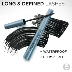 Telescopic Waterproof Mascara Black 8,4ml