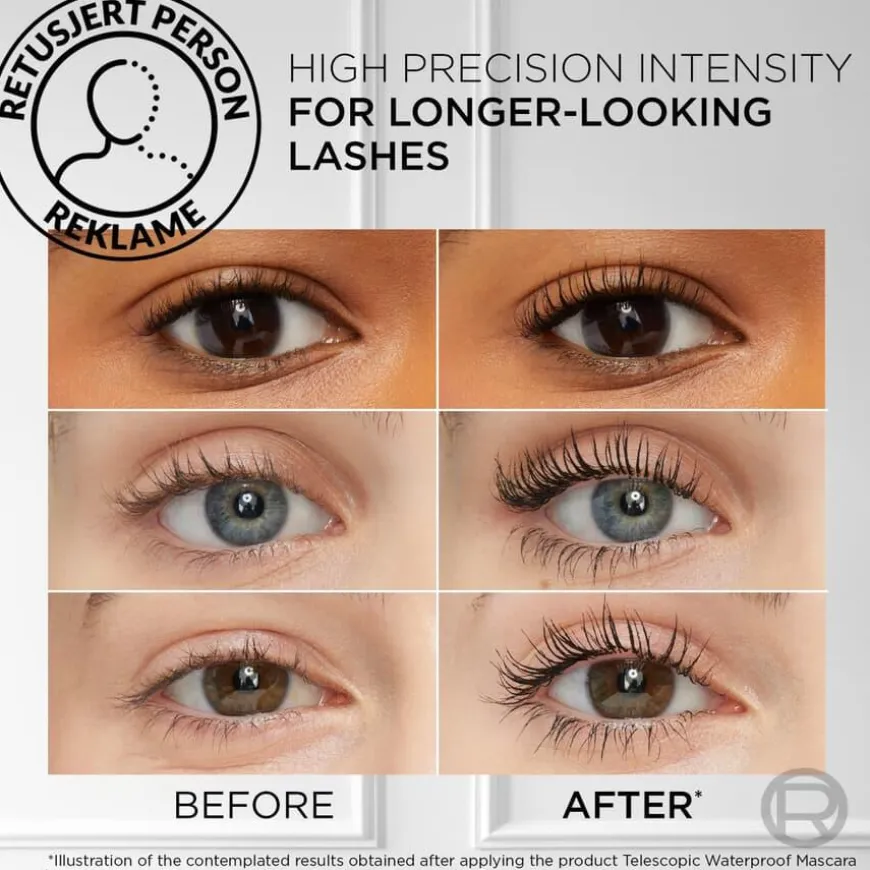 Telescopic Waterproof Mascara Black 8,4ml