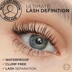 Telescopic Waterproof Mascara Black 8,4ml