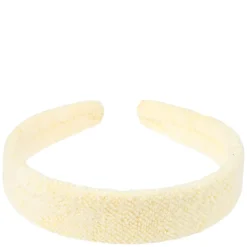 Terry Hair Band Pale Yellow