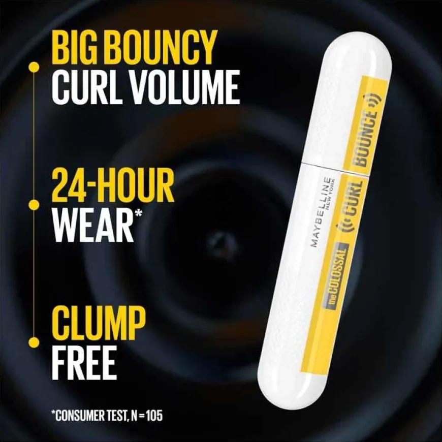 The Colossal Curl Bounce Mascara Very Black 10ml