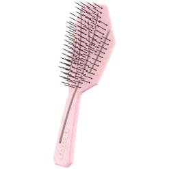 The Conscious™ Compact Detangling Brush Biodegradable Wet & Dry Brush Ice Pink