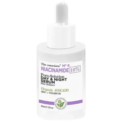 The Conscious™ Niacinamide Pore-Solution Day & Night Serum Organic Avocado 30ml