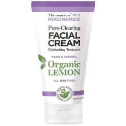 The Conscious™ Niacinamide Pore-Clearing Facial Cream Organic Lemon 50ml