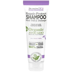 The Conscious™ Niacinamide Repair-Protect Shampoo Hair Fall & Damage Organic Avocado 225ml