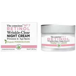 The Conscious™ Retinol Wrinkle-Clear Night Cream Organic Pomegranate 50ml