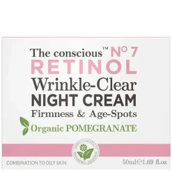 The Conscious™ Retinol Wrinkle-Clear Night Cream Organic Pomegranate 50ml