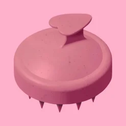 The Conscious™ Scalp Massager Biodegradable Shampooing Brush Pink