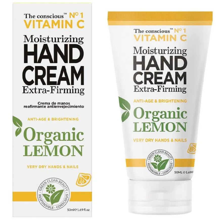 The Conscious™ Vitamin C Extra-Firming Hand Cream Organic Lemon 50ml