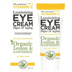 The Conscious™ Vitamin C Luminizing Eye Cream Organic Lemon & Raspberry 30ml