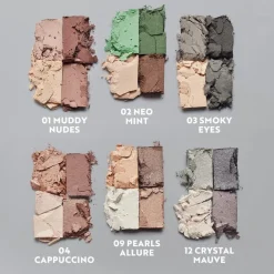 The Eyeshadow Quartet 01 Muddy Nudes 4g