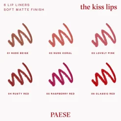 The Kiss Lipliner Classic Red 0.3g