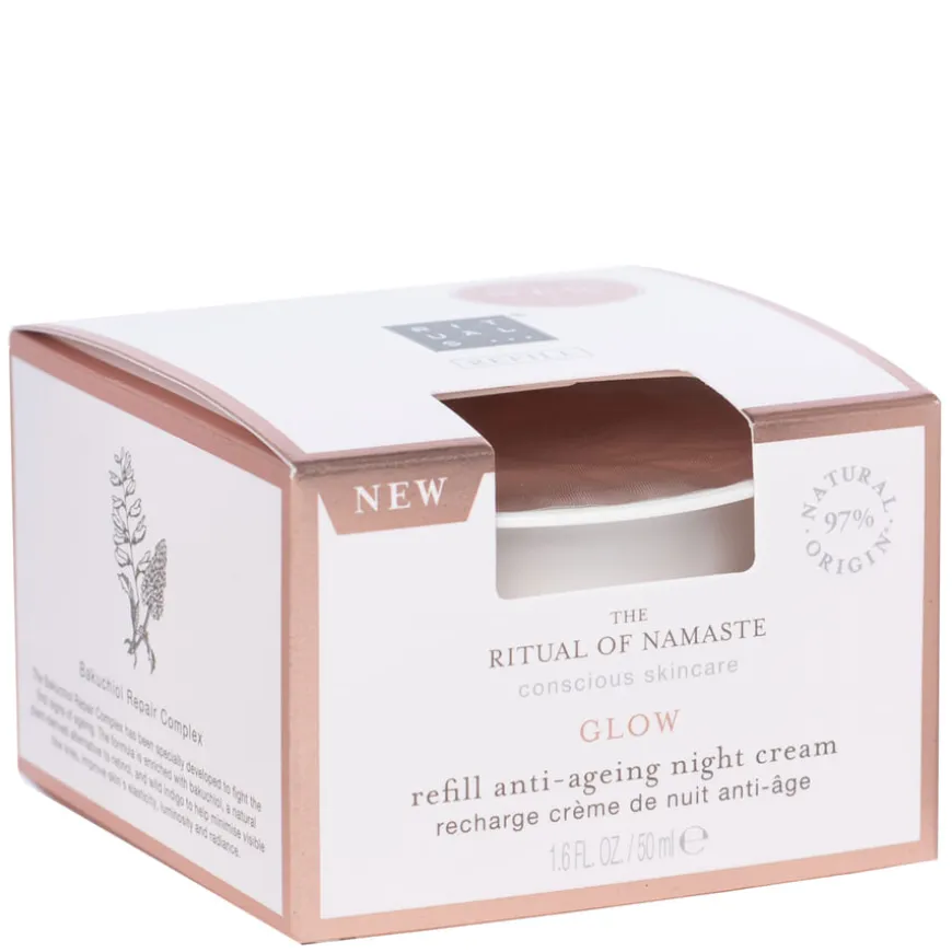 The Ritual Of Namaste Glow Anti-Ageing Night Cream Refill 50ml