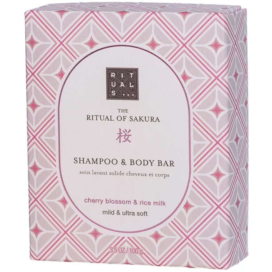 The Ritual Of Sakura Shampoo & Body Bar 100g