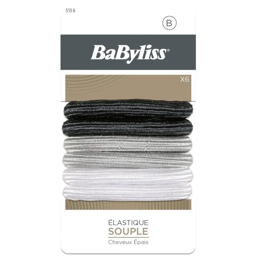 Thick Hair Ties 6 pcs