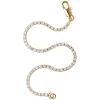 Thin Tennis Bracelet Gold