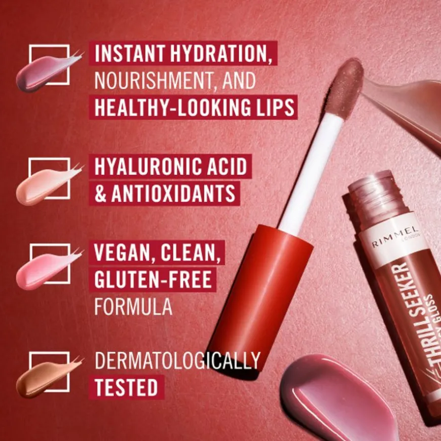 Thrill Seeker Glassy Gloss 750 Frosted Berry 10ml