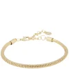 Tina Small Bracelet Plain Gold