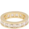 Tina Stone Ring Gold/Clear S