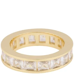 Tina Stone Ring Gold/Clear S