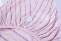 Tosidig Turban Towel Pink