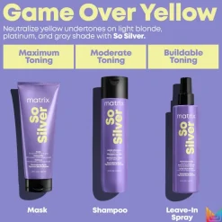 Total Results Color Care So Silver Shampoo 300ml