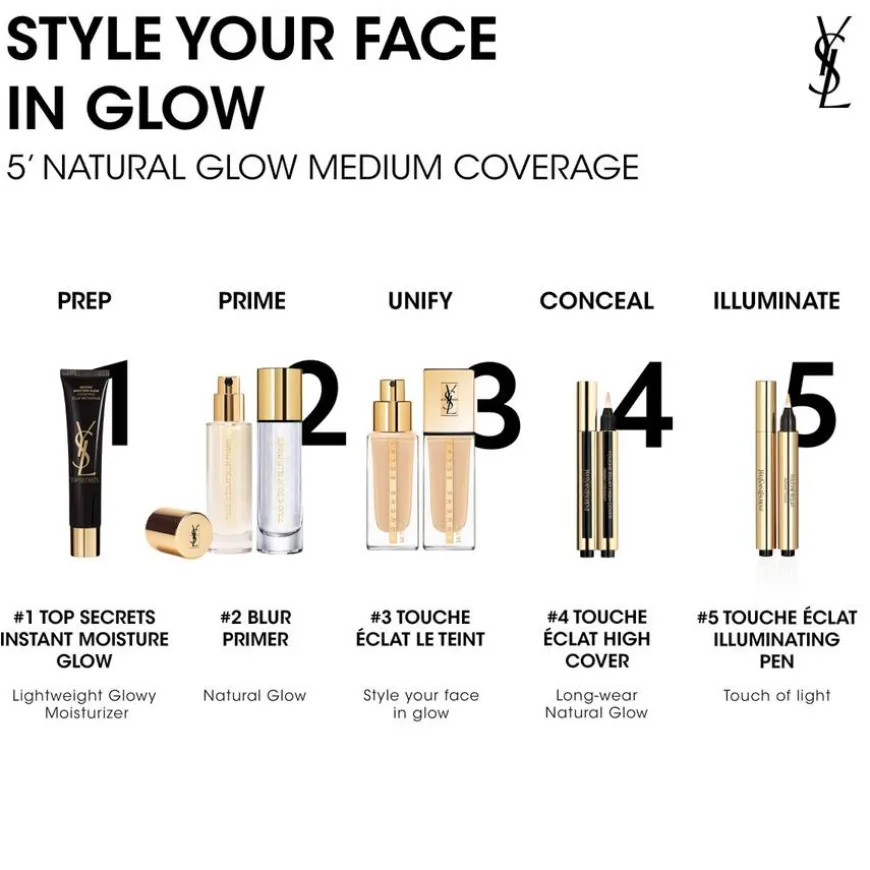 Touche Éclat Highlighter Pen #2 Luminous Ivory 2,5ml