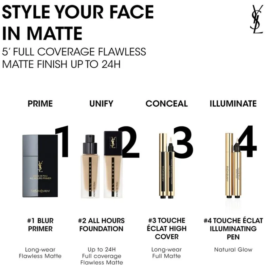 Touche Éclat Highlighter Pen #2 Luminous Ivory 2,5ml